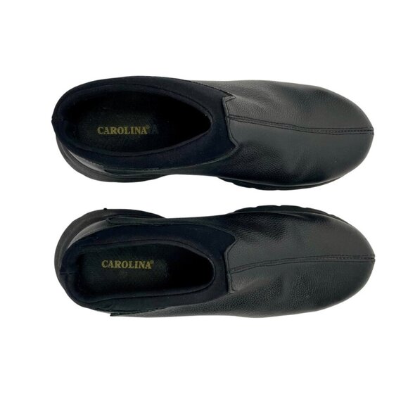 Carolina Slip Resisant Black Leather ESD Steel Toe Slip-On Work Shoes Womens 8.5 - Picture 8 of 13